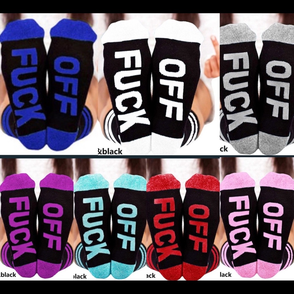 F off socks 2/$13